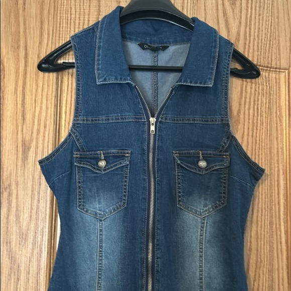 3 for 30 Denim Covergirl Jumpsuit Biker Long Overalls - Picture 3 of 8
